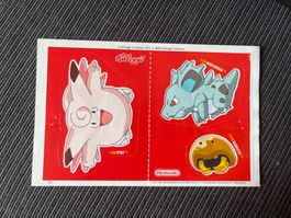 Pokemon Pixi Kabuto Rot Kelloggs Nintendo Vintage 2000