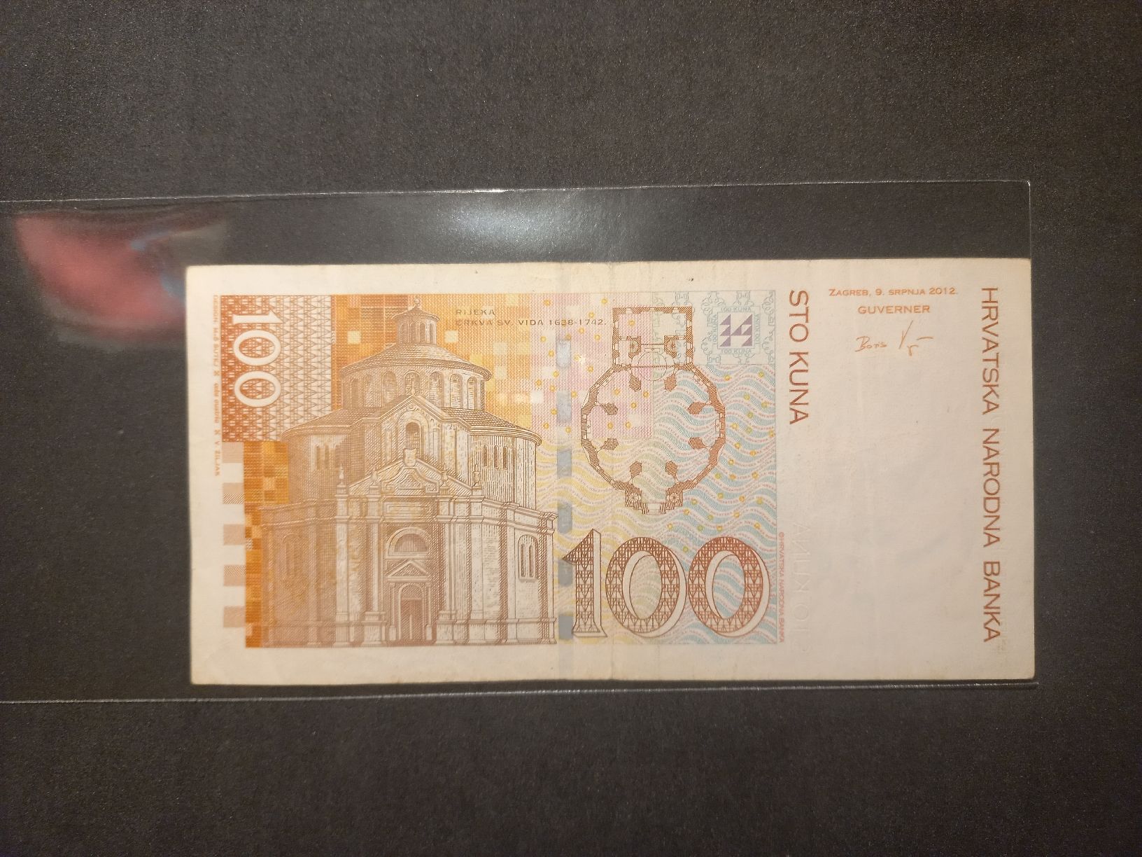 Banconote: Kroatien Banknote 100 Kuna 2012 – Usato da Geroldswil venduto da Antica01 1