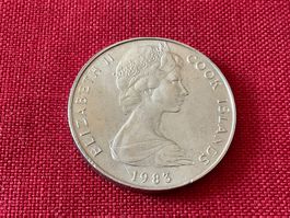 Moneta da collezione: 1 Dollaro Isole Cook 1983, raro!