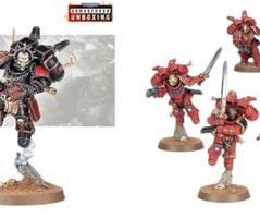 Warhammer 40.000 Armageddon Chaplain with jump pack + 5 VV