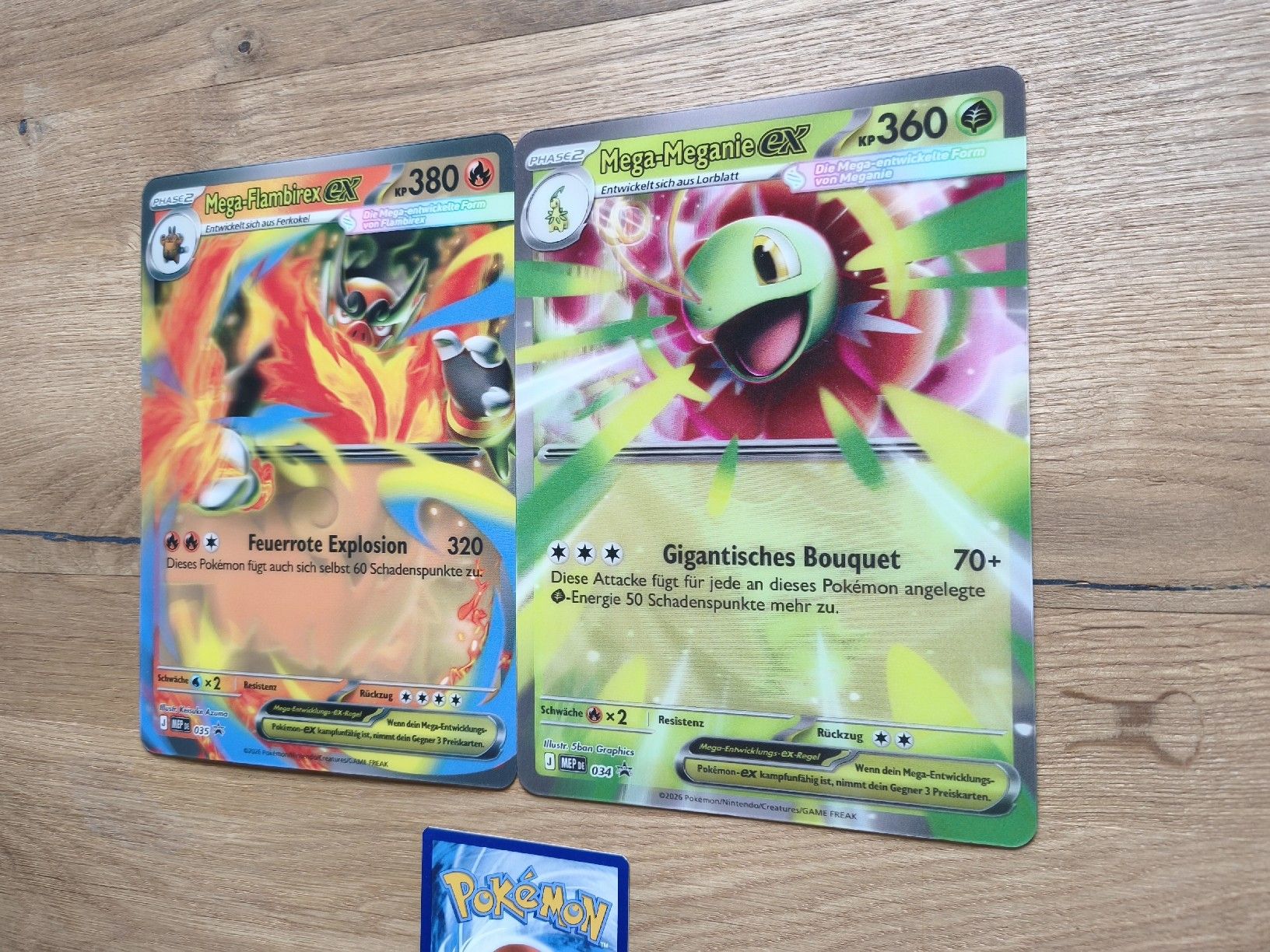 Pokémon Carte collezionabili: Pokemon Jumbo Karten Mega-Glurak EX & Mega-Rex EX, DE – Usato da Rüfenacht BE venduto da Morfius 1