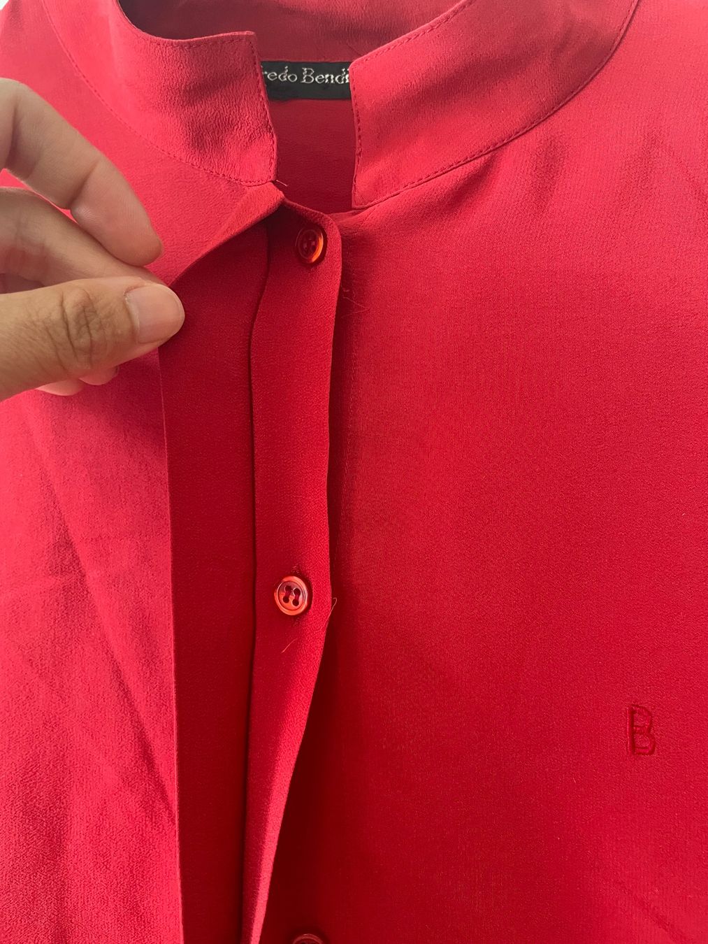 Blusen: Coole Oversized Bendini Vintage Bluse Seide, ca. Gr. M – Gebraucht aus Neukirch an der Thur von bee88 3
