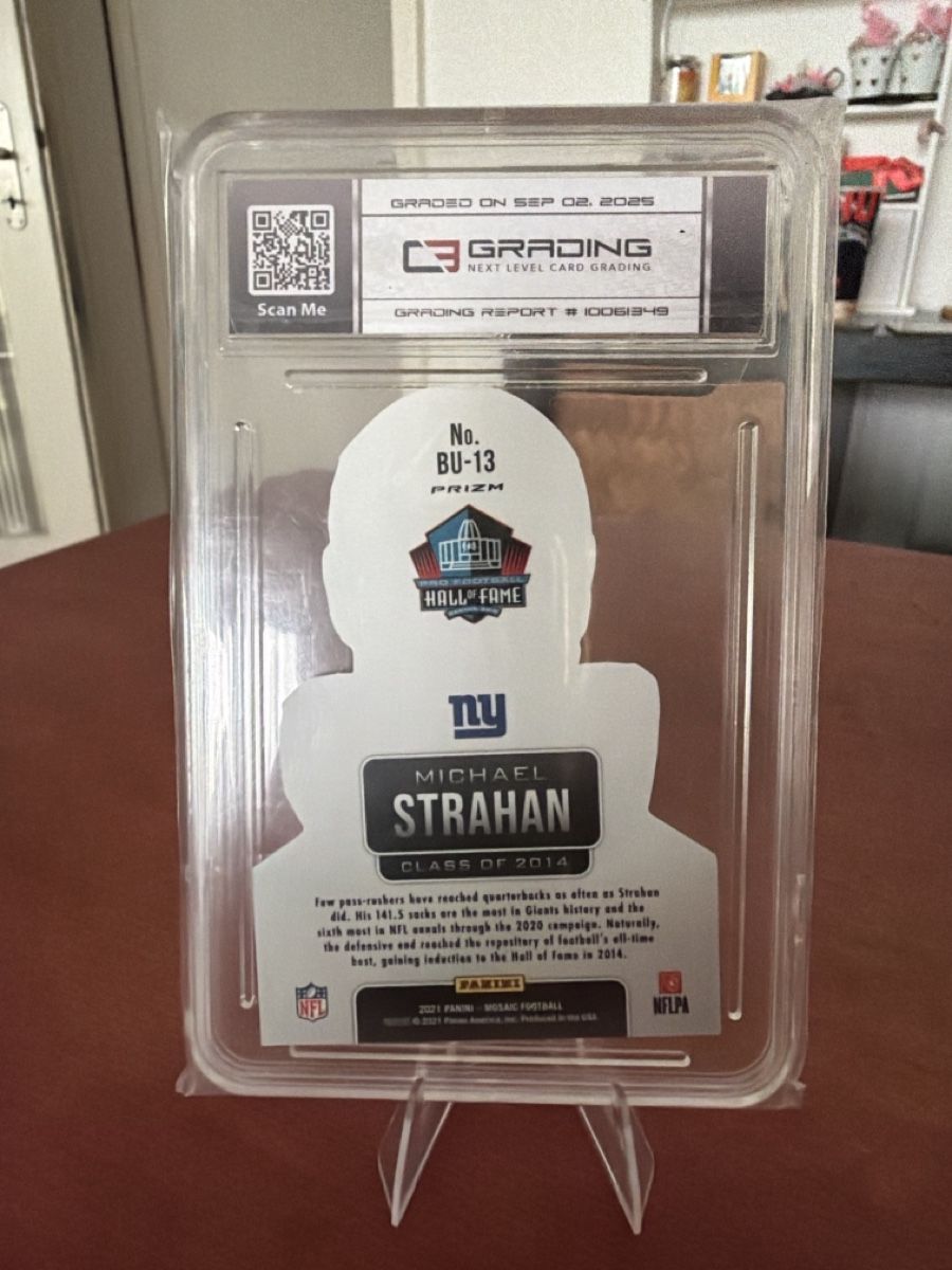 NFL Sammelbilder & Trading cards: NFL - Michael Strahan - Bustrd Die-Cut Insert - C3G9.5 – Gebraucht aus Bern von sam_25hm 1