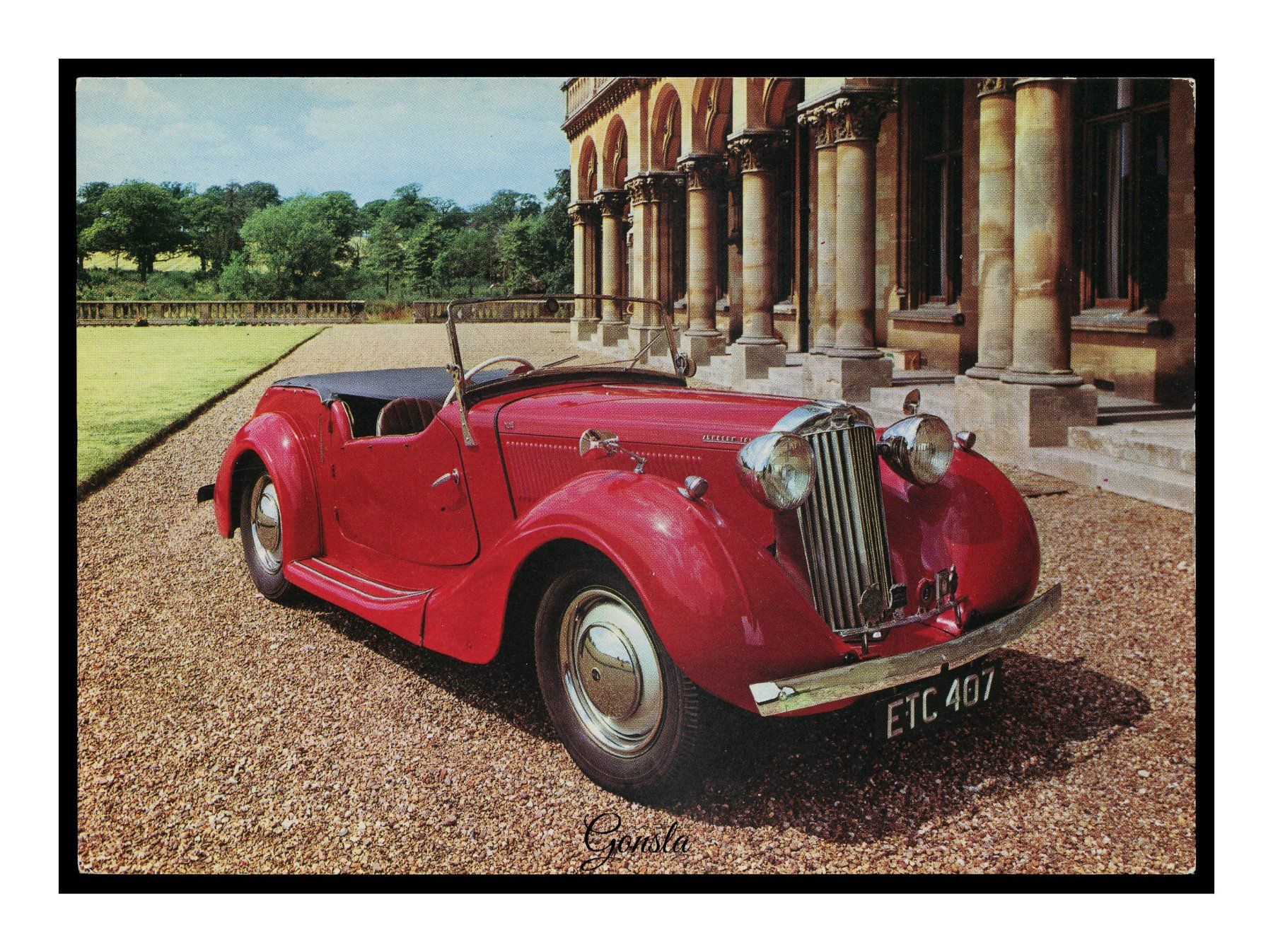 Cartoline postali: SUNBEAM TALBOT "Construit en 1939" – Usato da Onex venduto da Lagorel01
