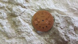 Chronograph Zifferblatt ORATOR, Orig. Vintage
