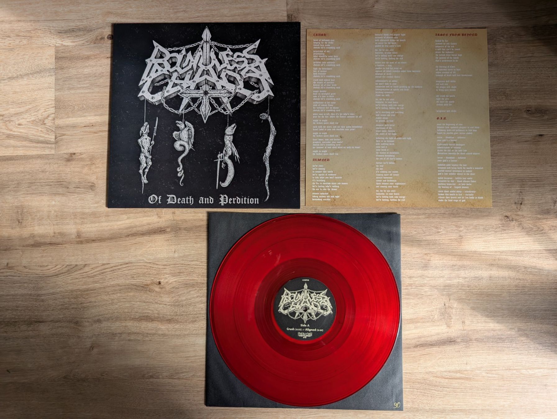 Schallplatten: Boundless Chaos - Of death and perdition LP – Gebraucht aus Meikirch von drgore