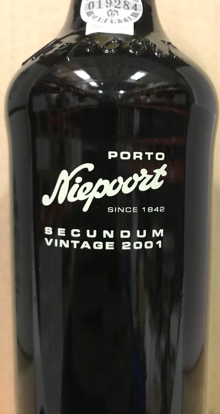 Wein: Porto Niepoort Secundum Vintage 2001 – Neu (gemäss Beschreibung) aus Cully von Forninho