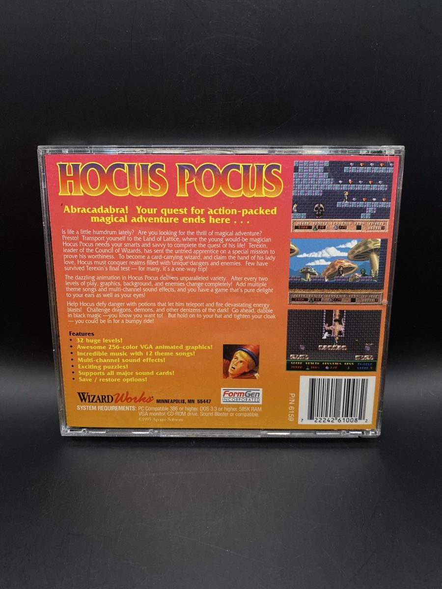 Spiele: Hocus Pocus 1994 PC CD-ROM komplett WizardWorks – Gebraucht aus Kirchberg BE von swiss_slab 1