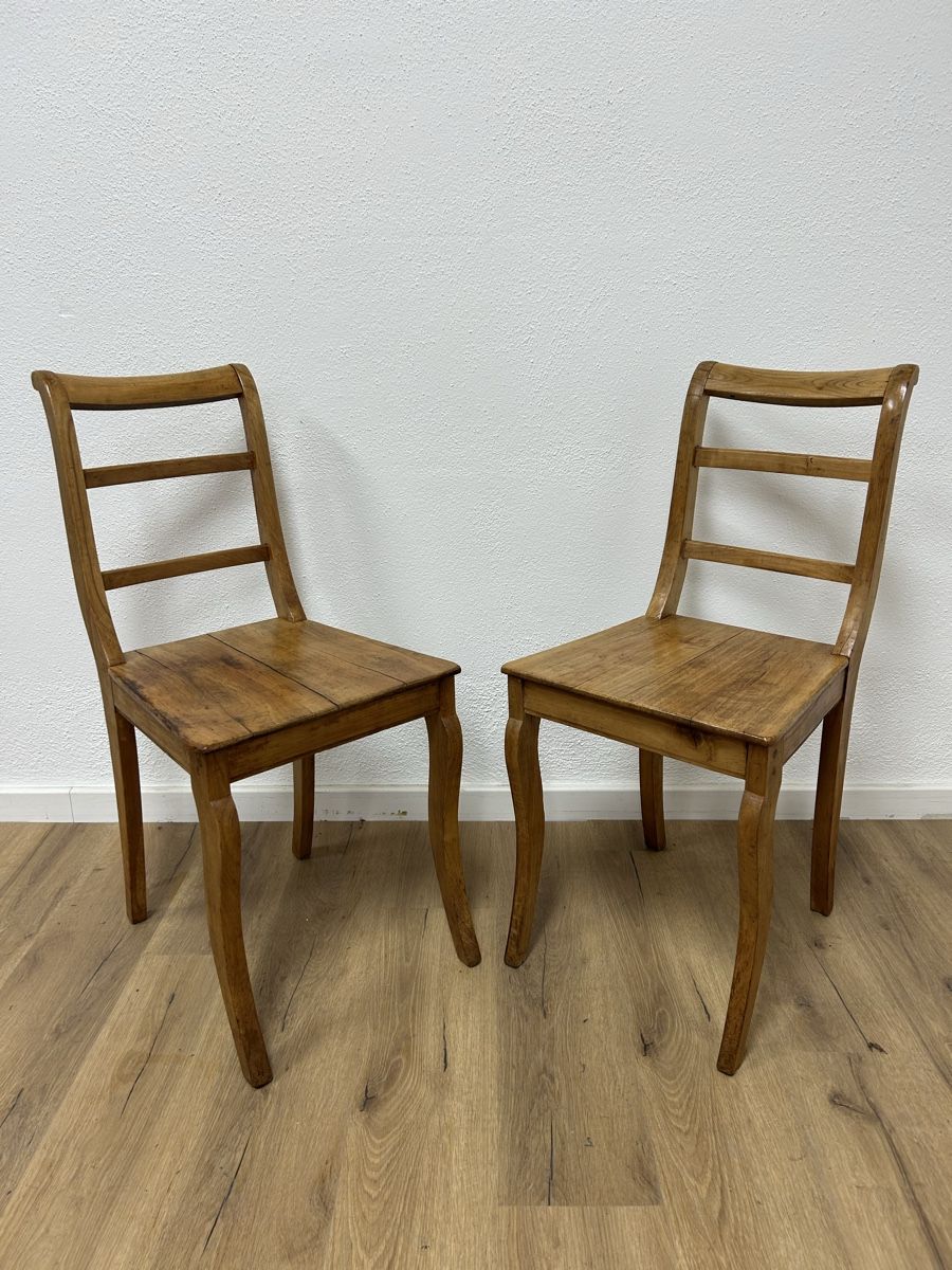 Chaises: 2er Set Biedermeier Stühle – D'occasion à Basel par MoebelSackmann