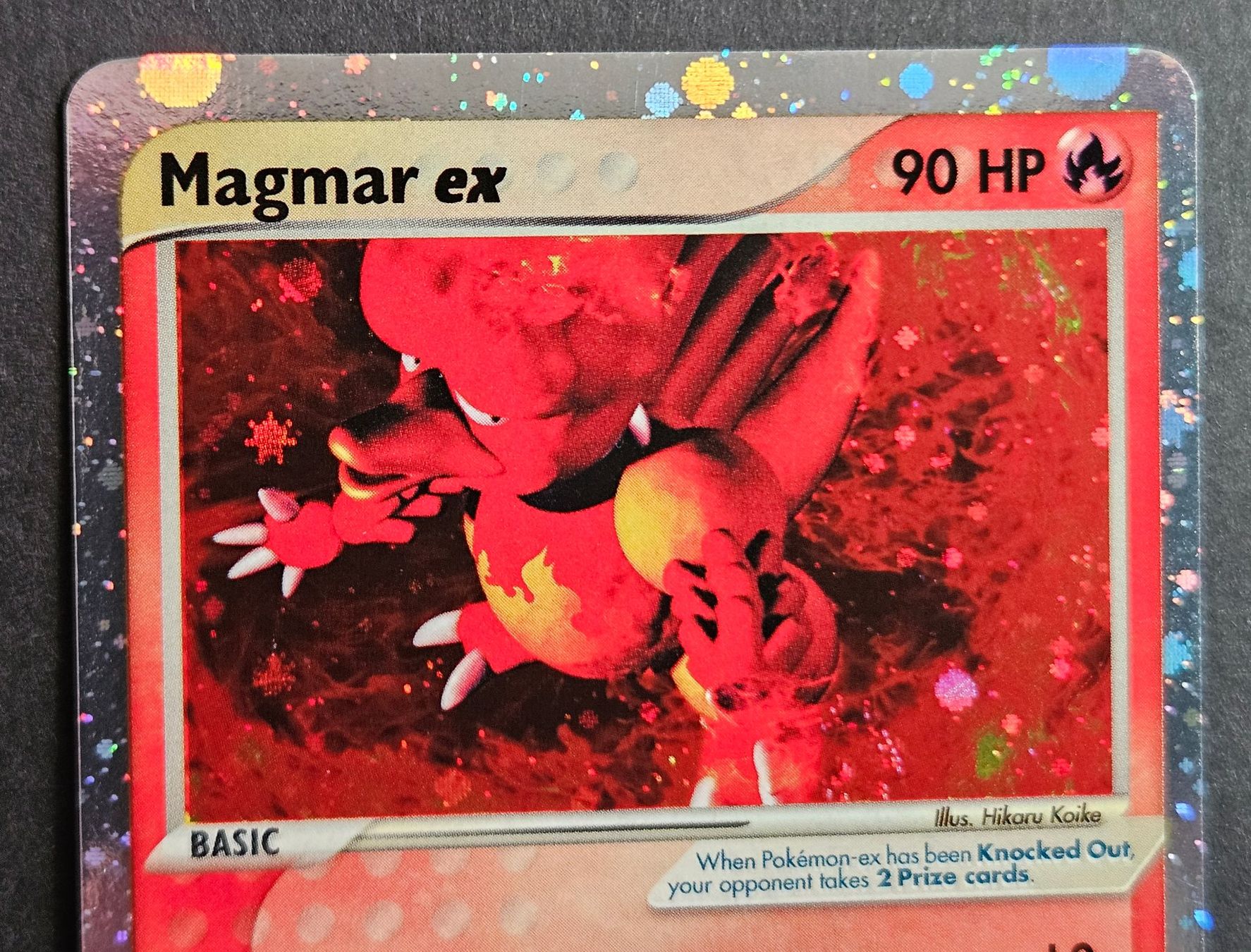 Pokémon Carte collezionabili: Pokemon Magmar ex 100/109 - EX Ruby & Sapphire (EN) – Usato da Oberkulm venduto da BTB 1
