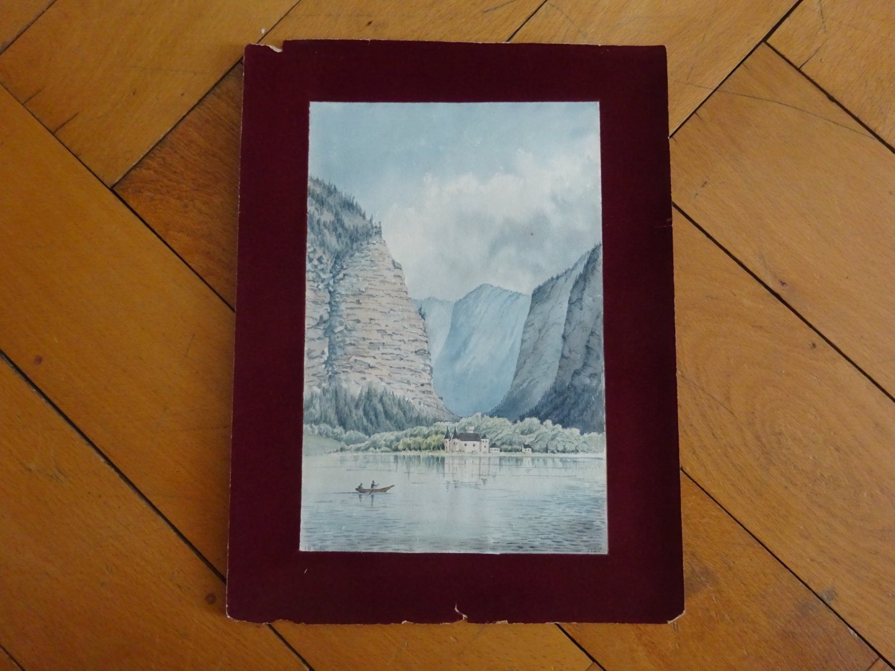 Dipinti: St. Wolfgangssee / 1885 – Usato da Esslingen venduto da eintagammeer