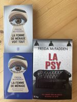 Lot de 3 livres Freida McFadden comme neuf
