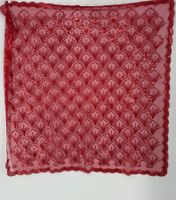 festliches Tüll Tischtuch mit Pailletten 104x104cm