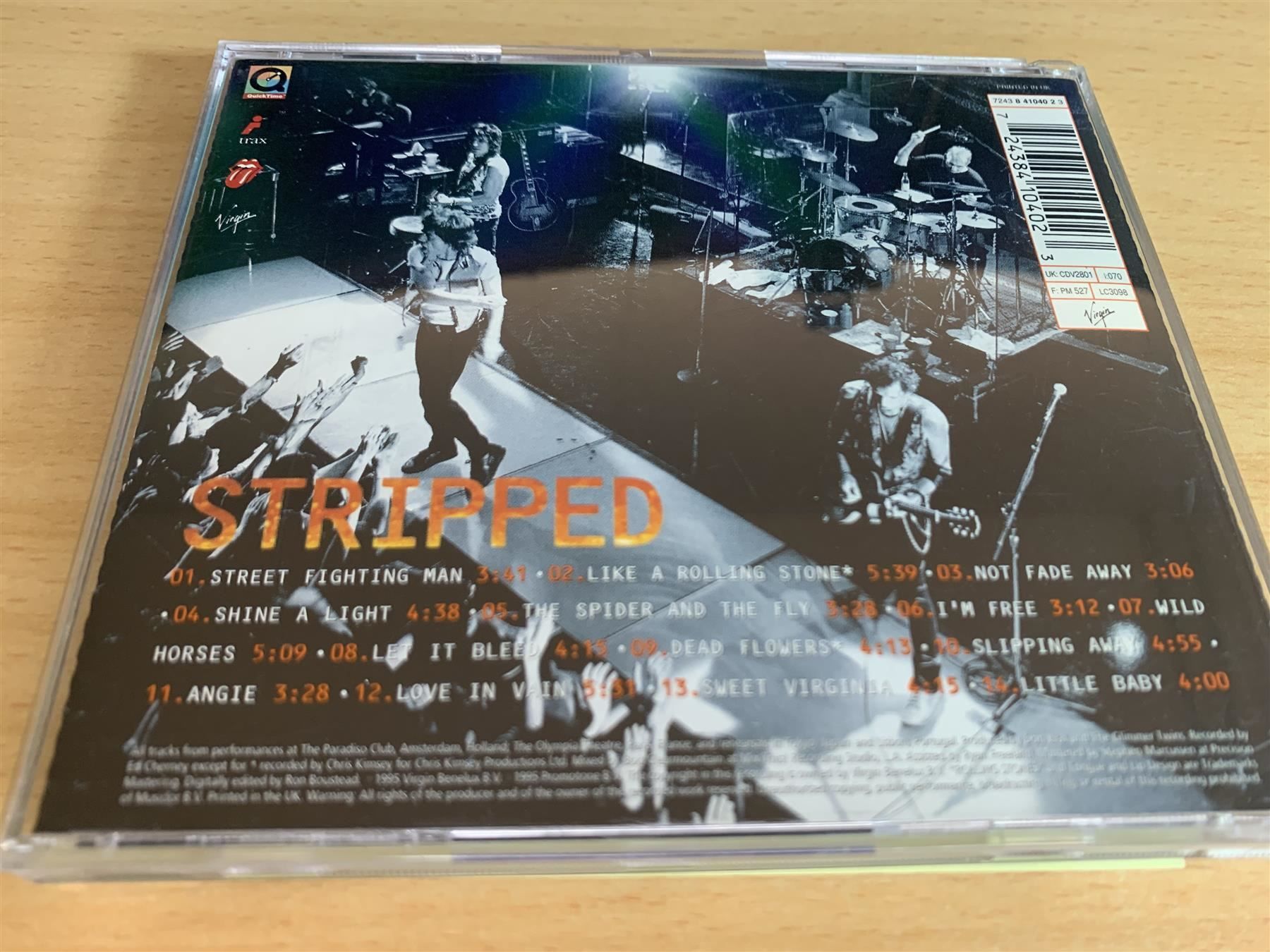 CDs: The Rolling Stones – Stripped – Gebraucht aus Rikon im Tösstal von Alpenmutz 1