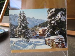 Arosa Elzhorn Rothorn Postkarte  2