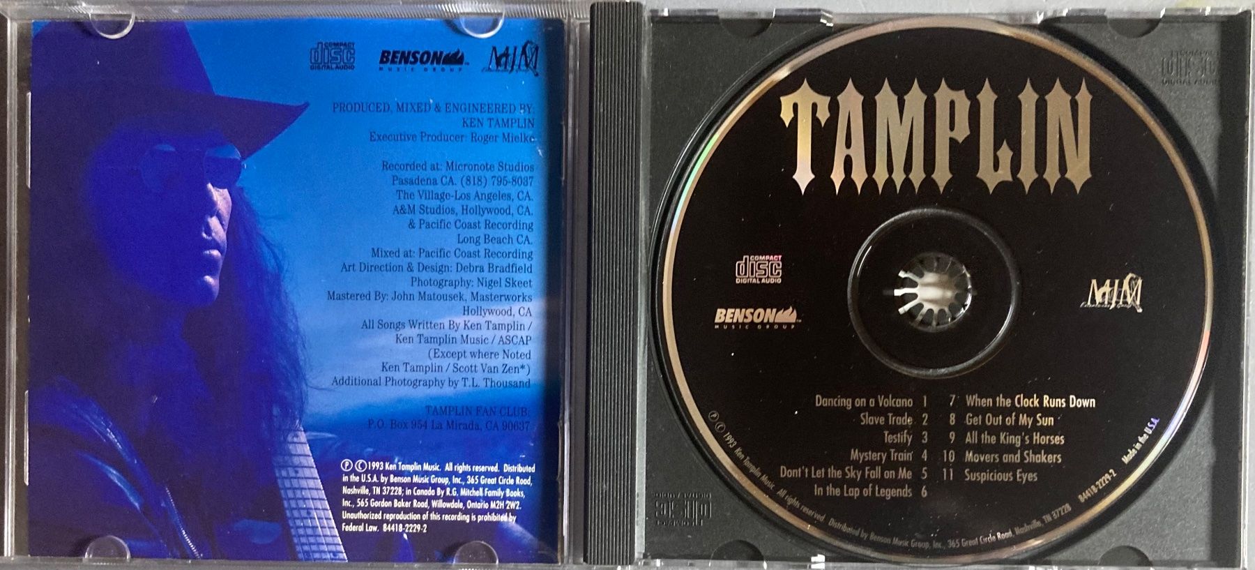 CDs: TAMPLIN - TAMPLIN – D'occasion à Poliez-Pittet par Newtown-Records 2