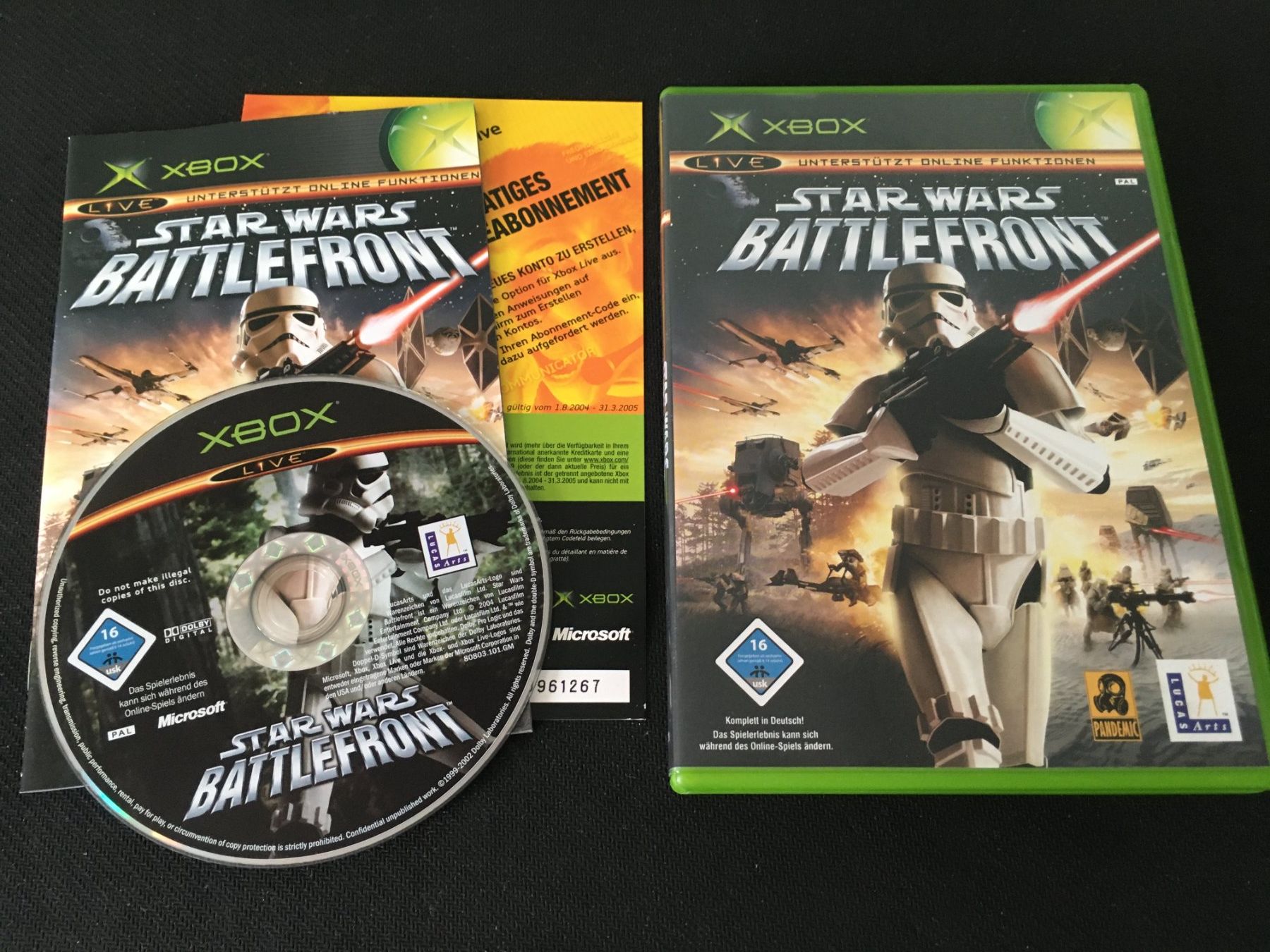Microsoft Spiele: Star Wars Battlefront für Xbox – Gebraucht aus St.Gallen von sjosjo