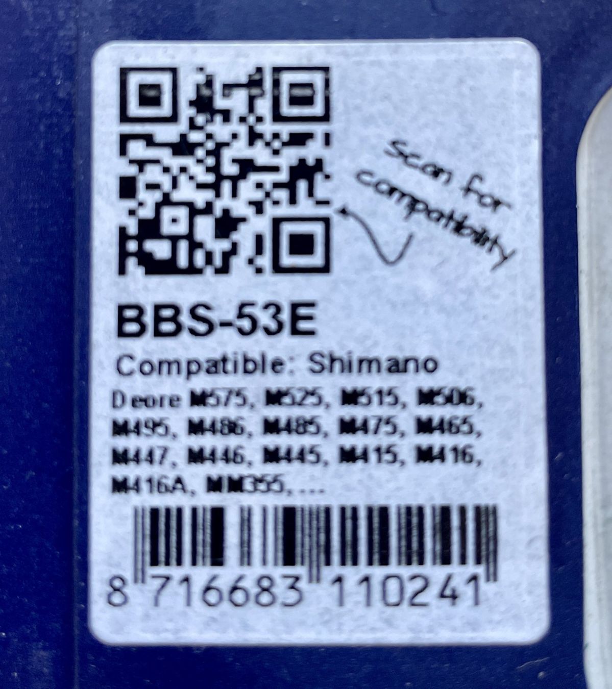 Shimano Ersatzteile: BBB DiscStop Shimano BBS-53E Plaquette Shimano – Neu und originalverpackt aus Champlan von ginttonic 1