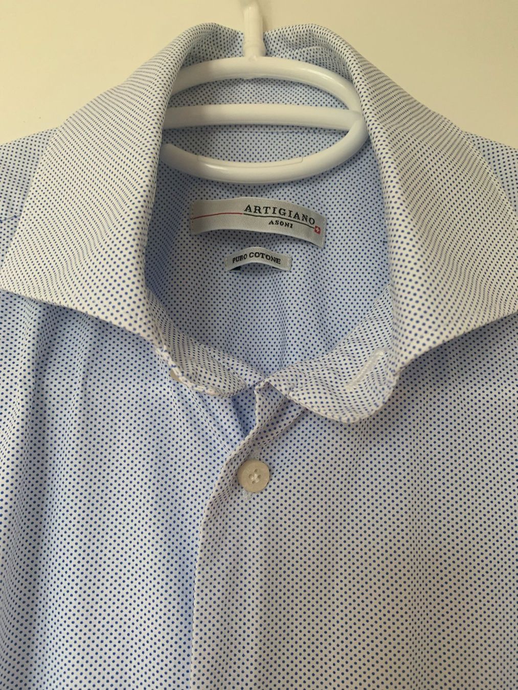 Camicie: Artigiano by Asoni Hemd hellblau Size 39 M – Nuovo (secondo la descrizione) da Nänikon venduto da Bi9Ca2Ec