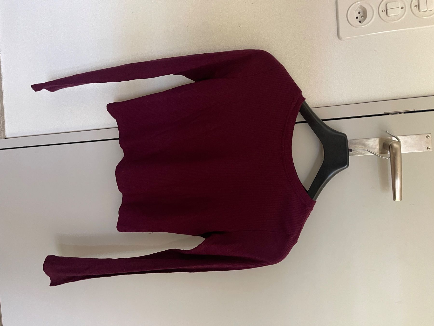 Zara Top: Rotes Oberteil von Zara – Usato da Zürich venduto da lms_kt79
