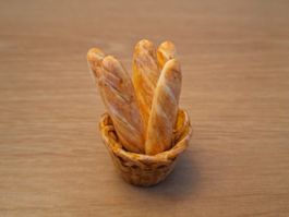 Handmade Baguette Korb