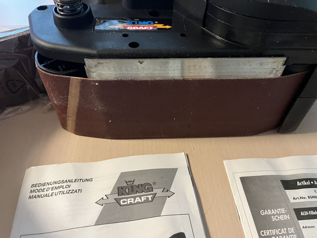 Schleifen & Polieren: Bandschleifer King Craft KBS-950, neuwertig – Neu (gemäss Beschreibung) aus Romanshorn von  2
