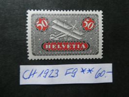 CH 1923 Nr. F9 postfrisch