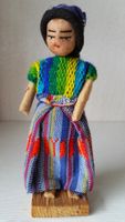 BOLIVIEN 1982: HANDGEMACHTE PUPPE / Figur einer jungen Frau