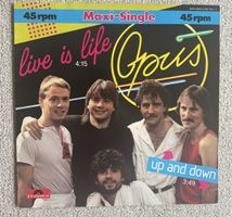 Opus - Live Is Life  - 12" Maxi - 1986