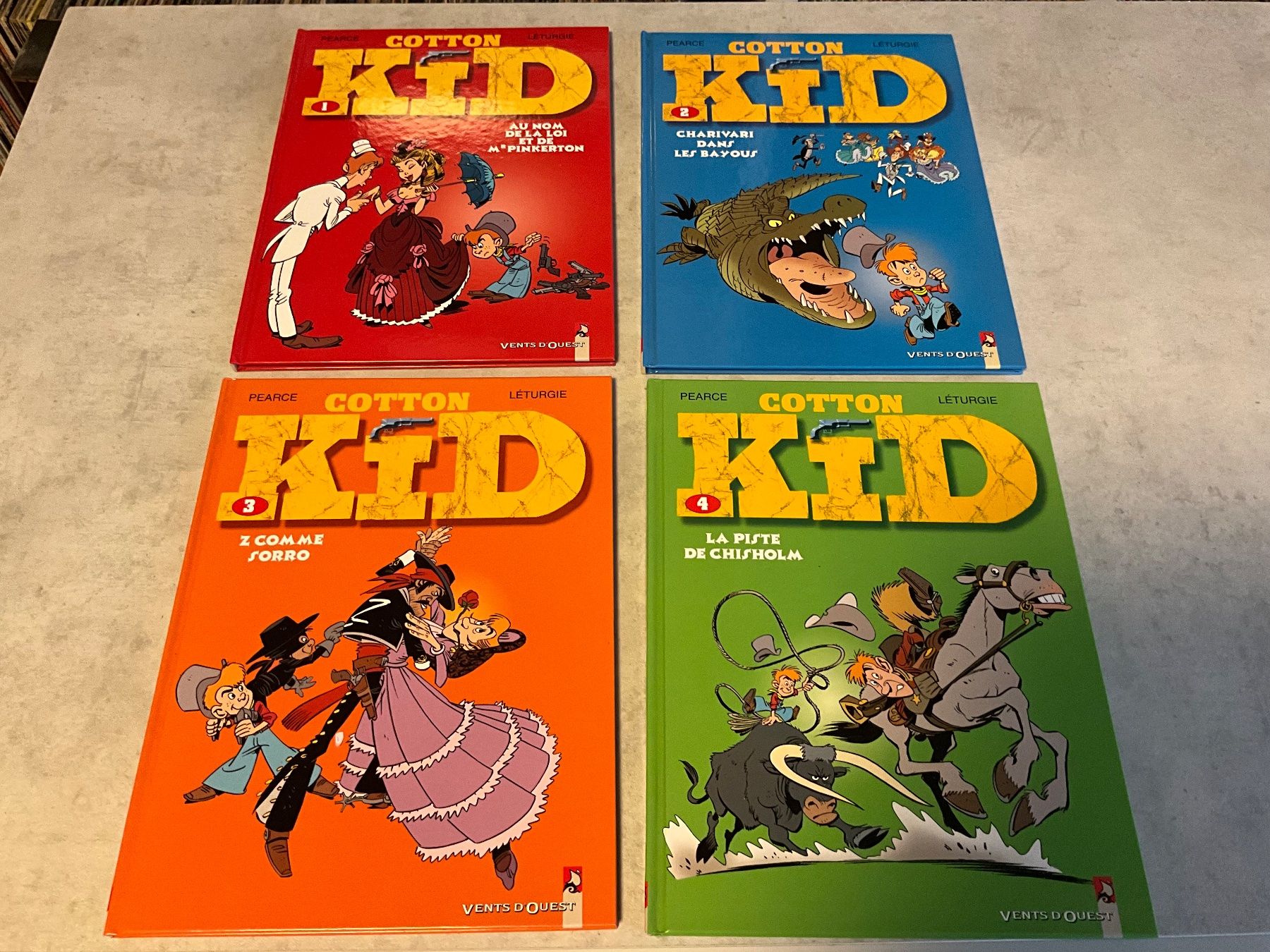 Fumetti: Cotton Kid T.1-4 – Usato da Agriswil venduto da Ueli03