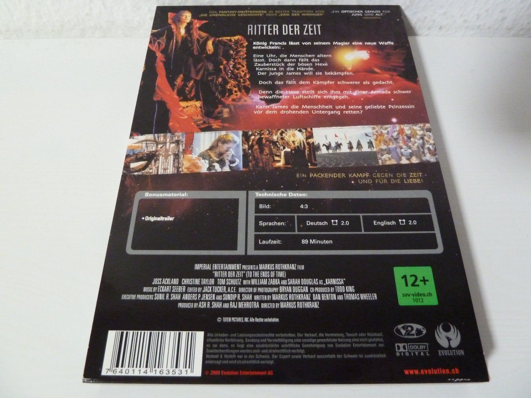 Tutti i DVDs: Ritter der Zeit  [DVD] – Usato da Abtwil SG venduto da PFu_5i_u5 1