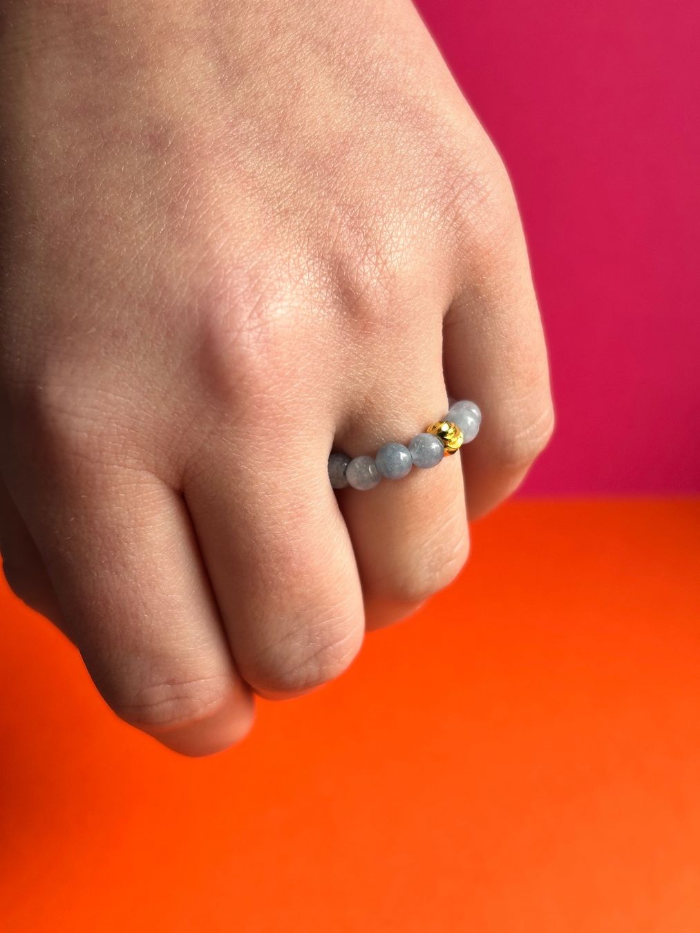 Ringe: Fingerring hellblau (friends) – Gebraucht aus Laufen von Bellebellezza 4