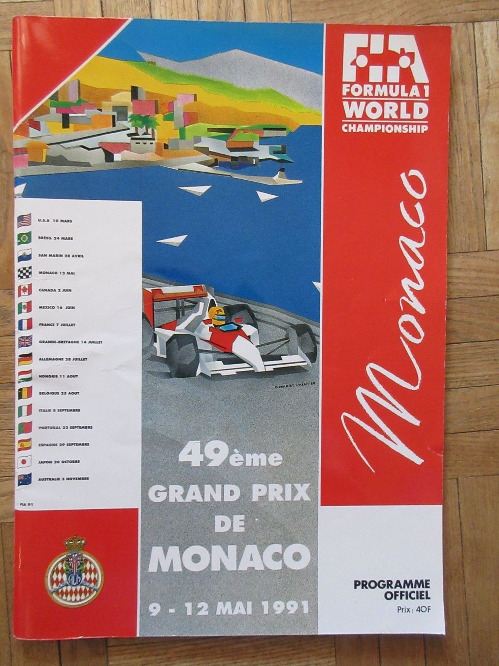 Zeitschriften & Magazine: Formule 1 Rennprogramme 1986 - 1997 & 2 Poster – Gebraucht aus Uster von djet5_vs 2