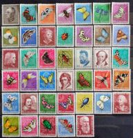 PRO JUVENTUTE: Lot des timbres ** des années 1950 à 1959