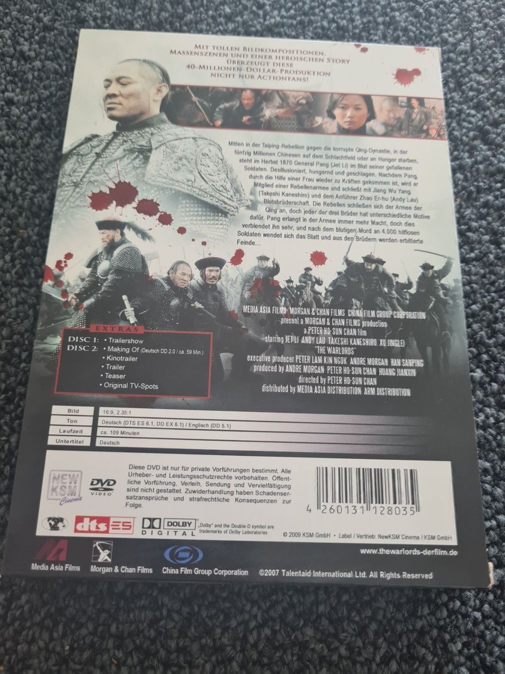 Tutti i DVDs: THE WARLORDS(8050) – Usato da Ruswil venduto da Ruck.Zuck. 1