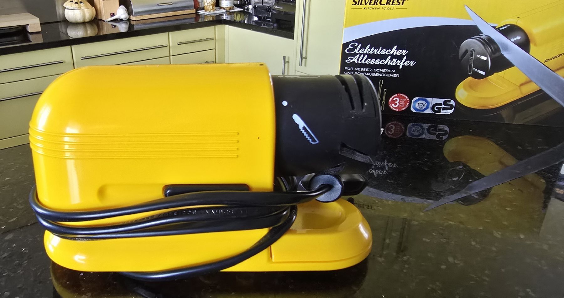 SilverCrest Elettrodomestici da cucina: Elektrischer Allesschärfer – Nuovo e nell'imballaggio originale da HORN venduto da Beat2fast4you 2