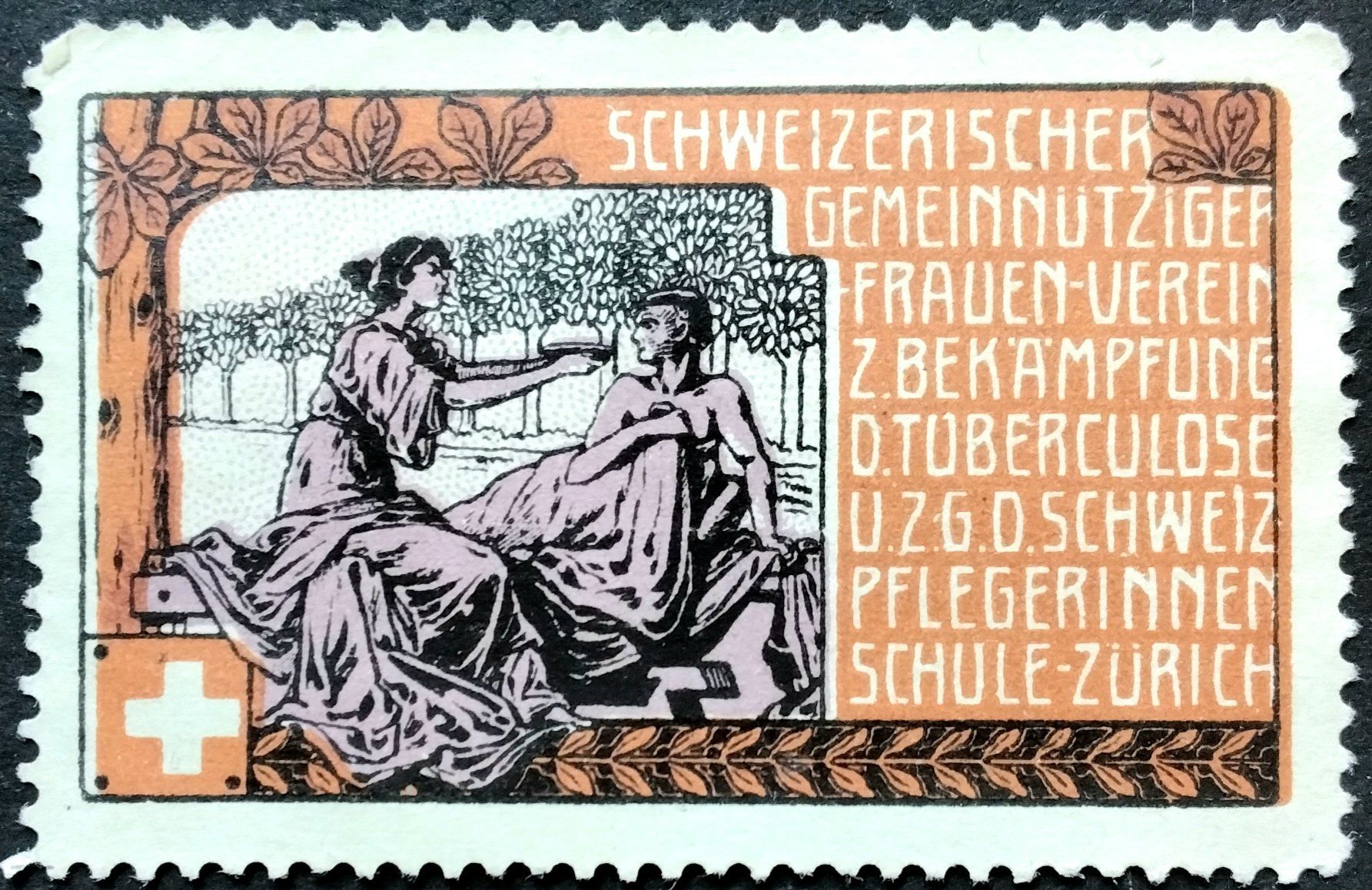 Alle Briefmarken: Vignette, Bekämpfung Tuberkulose – Gebraucht aus Niederuzwil von LichtPhil