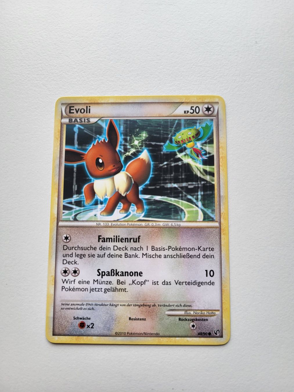 Pokémon Sammelbilder & Trading cards: Evoli / Eevee (Undaunted 48/90) – Gebraucht aus Erlenbach ZH von ram_mjn5