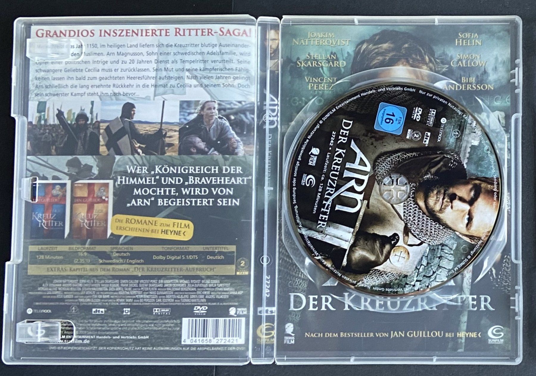 Tutti i DVDs: DVD  "ARN Der Kreuzritter" – Usato da Böckten venduto da Hansi36 1
