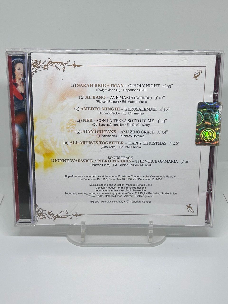 CD: CD "It's Christmas - Exclusive" 2001 – Usato da Giubiasco venduto da LorisVale
