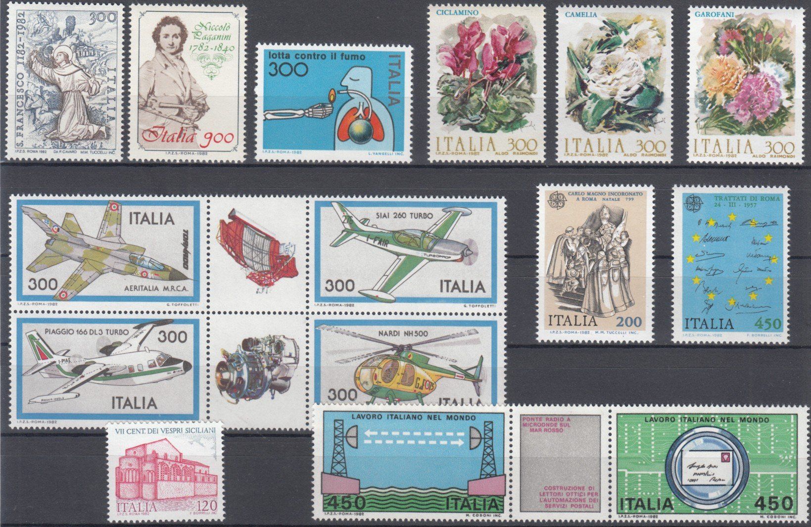 Tous les timbres: Italien 1982 postfrisch – D'occasion à Bürglen TG par StampGraf 1