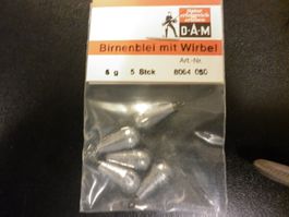 (COPIE) (COPIE) (COPIE) 5 plombs poire DAM 5 gr. Birnenblei