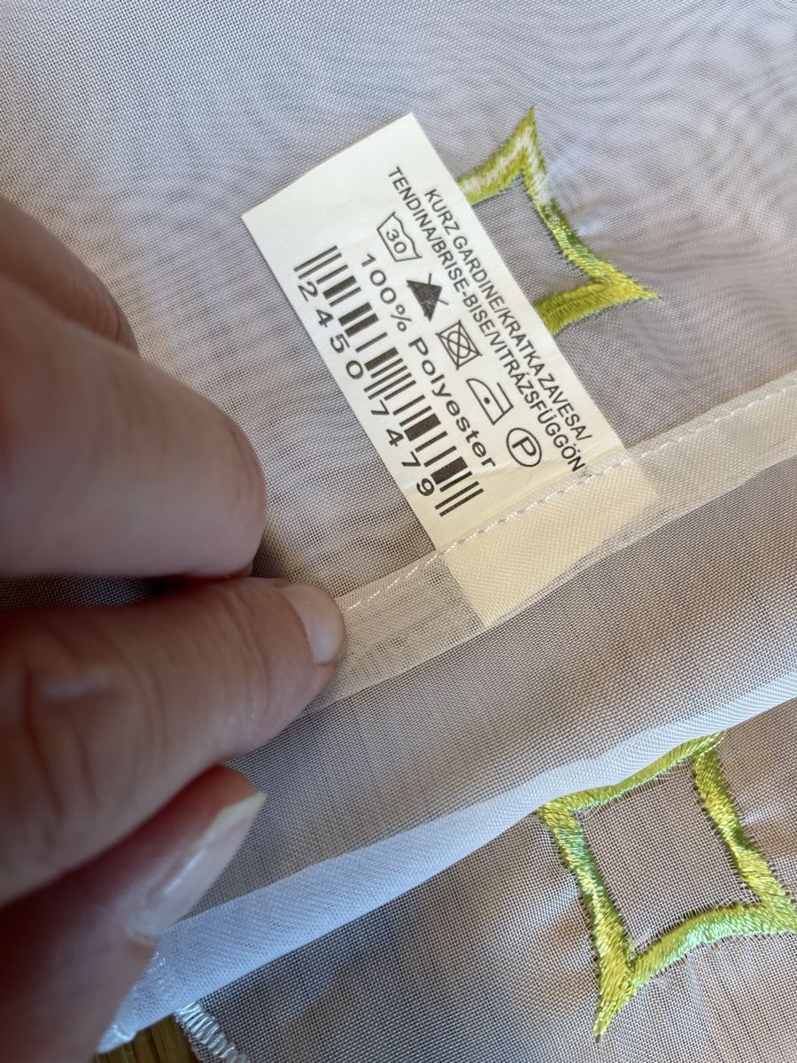 Tende: 2x Vorhang Gardine 106cm x 50cm – Usato da Niederbüren venduto da poschti 3