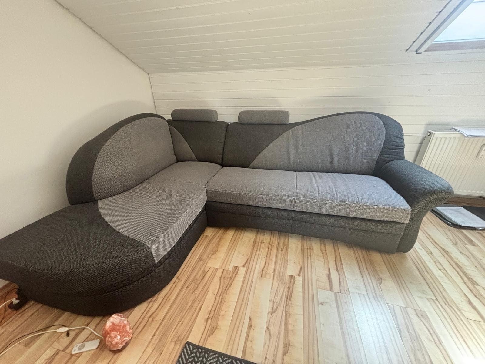 Conforama Sofas: Ecksofa grau mit Schlaffunktion! – D'occasion à Beringen par ble_nw7z
