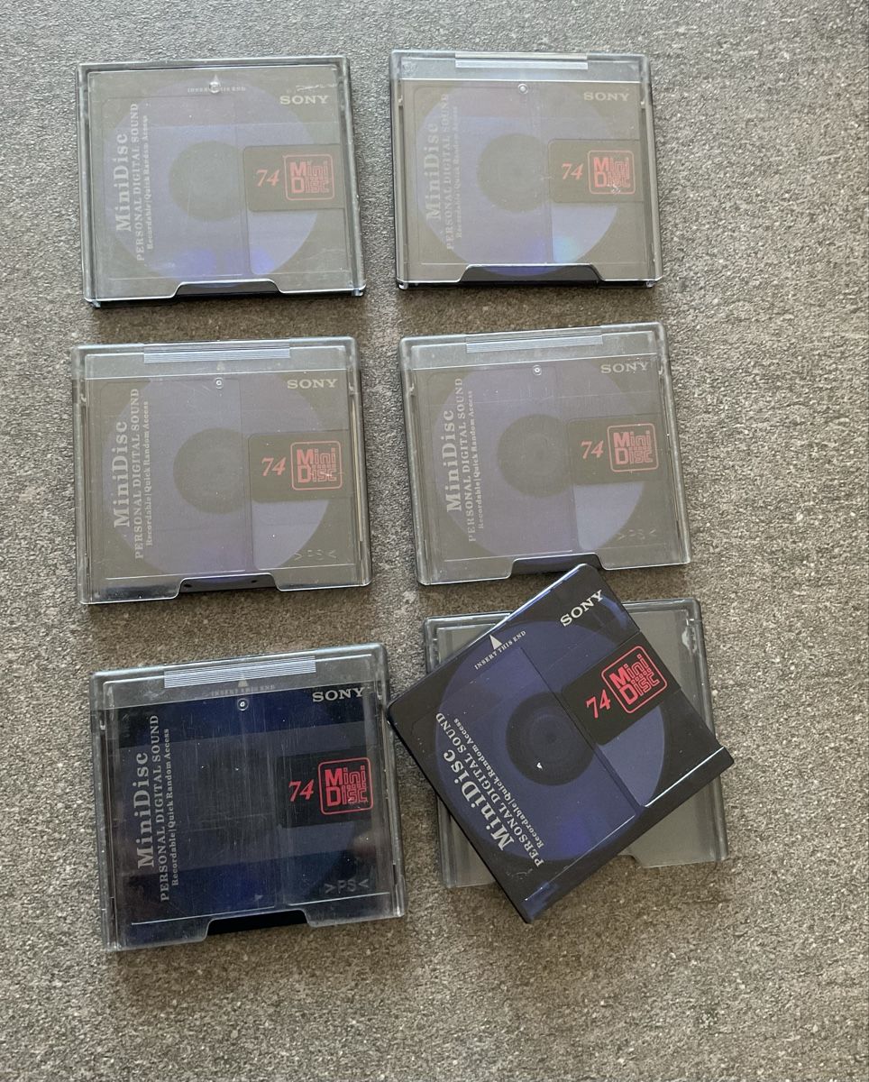 Sony Minidisc: Sony MiniDisc MD 74, 6 Stück – Usato da Jegenstorf venduto da BAVARIA4CH