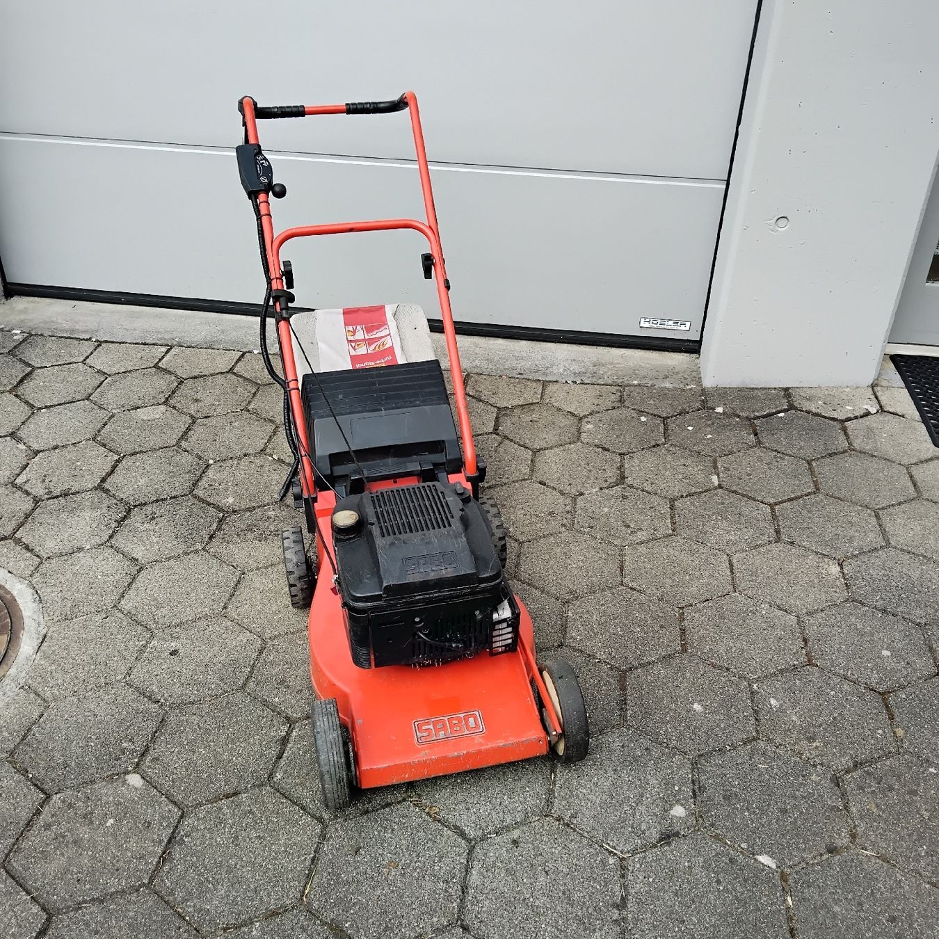 Tagliaerba: Sabo Rasenmäher Benzin Typ 100-3 gebraucht – Difettoso da Jonen venduto da Brokk 7
