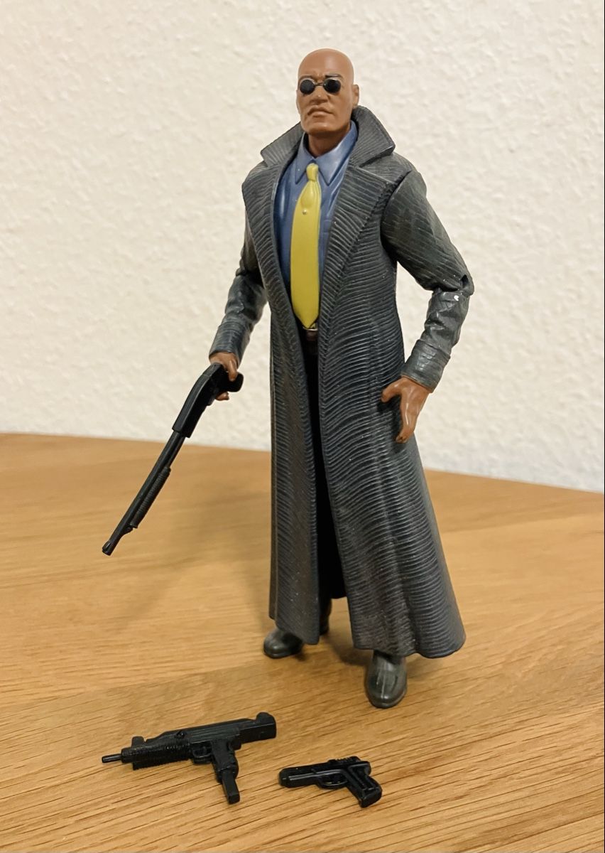 Statuette: The Matrix Action Figuren Set - Neo, Morpheus und Cypher – Nuovo (secondo la descrizione) da Gossau ZH venduto da whysoserious 2