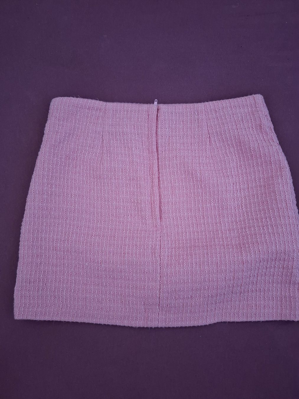 Mango Gonne: Zauberhafter rosa Bouclé-Rock – Usato da Biel/Bienne venduto da nad_rm72 1