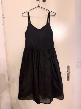 Kaneko Regina Kleid schwarz aus Seide Gr. S
