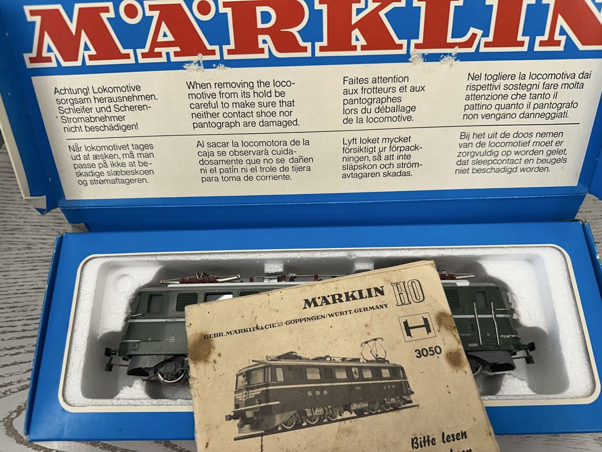 Märklin Modelleisenbahnen: Märklin 3050 SBB Ae 6/6 Bern – Gebraucht aus Lupsingen von New-Haven 6